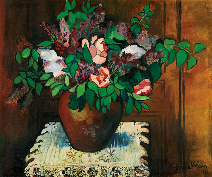  Suzanne Valadon —— VASE DE FLEURS